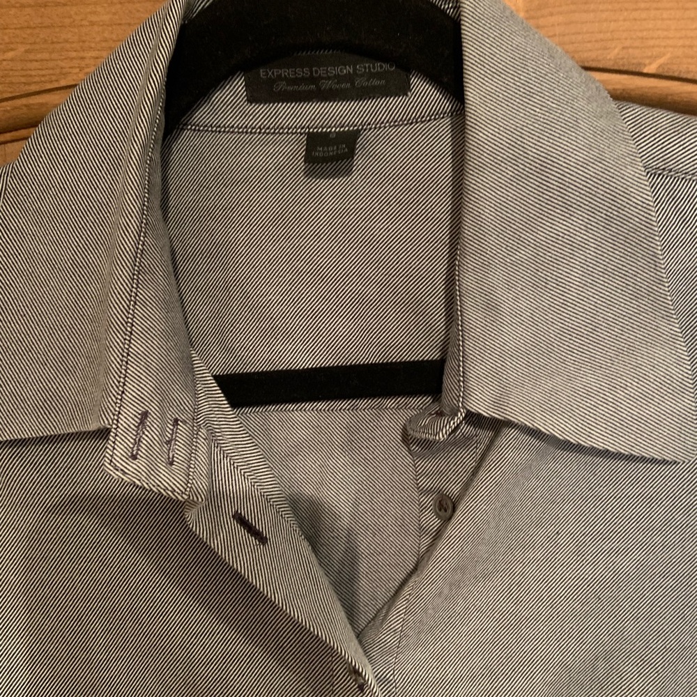 Express Design Studio Button Down Blouse - image 2